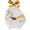 Wellness Set 5-teilig, hochwertige, schafsmilch, schafmilch, lippenbalsam, Waschlappen