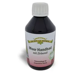 Unser Moor Handbad ist besonders angenehm bei kalten, trockenen Händen oder nach anstrengender Handarbeit.