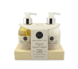 Pflanzenölseife, Bodymilk, zirbe, arve