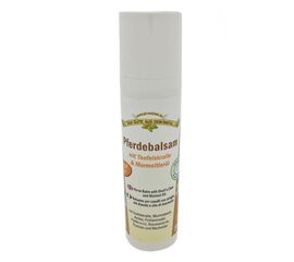 Pferdebalsam mit Teufelskralle & Murmeltieröl 75 ml Spender mit Teufelskralle, Murmeltieröl, Arnika, Fichtennadel, Pfefferminz, Rosskastanie, Thymian und Wacholder