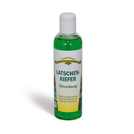 Latschenkiefer Einreibung 250 ml      Erfrischt und belebt die Haut.   Schenkt Wohlbefinden nach körperlicher Anstrengung.   Unterstützt die Durchblutung der Haut.