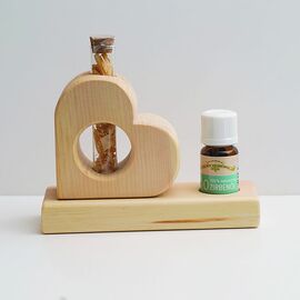 BIO Zirbenöl 10 ml 100% naturrein mit Zirbenherz