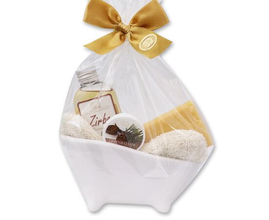 Wellness Set 5-teilig, hochwertige, schafsmilch, schafmilch, lippenbalsam, Waschlappen