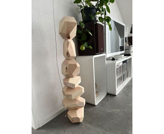 Holzsteine aus Arvenholz, Größe ca.80 cm, Unbehandelt