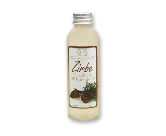 Dusch- & Schaumbad mit biologischer Schafmilch 75ml, Zirbe "Ferienportion"